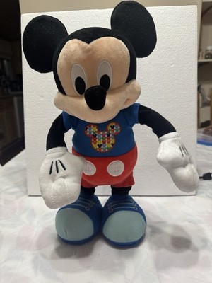 Disney - くぅちゃん717 Disney Jr. Mickey Mouse Hot Dog Song Dance Break Plush Interactive