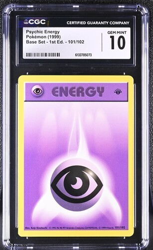 Psychic Energy (1st Edition) graded CGC 10 for sale on eBay