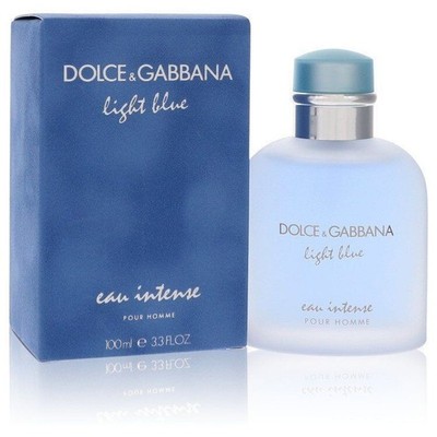 Dolce Gabbana Light Blue Intense Men 3.3 oz 100 ml EDP Spray Factory Sealed