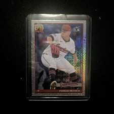 2026 Topps Parker Messick #91C-64 1991 Chrome Silver Pack Mojo Refractor RC