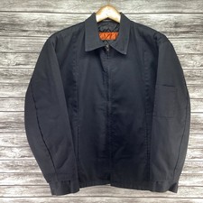 Red Kap Work Jacket Mens Medium Black Regular Quilt-Lined Insulated Workwear