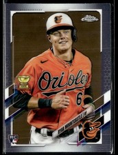 2021 Topps Chrome #63 Ryan Mountcastle RC Rookie Baseball Card 1002E. rookie card picture