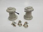 1982 Star Wars Vintage Micro Collection Hoth Turret Defense Parts Figure Lot