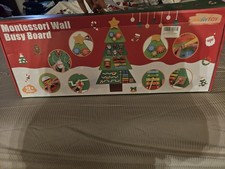 Wooden Tree Wall Busy Board For Kids