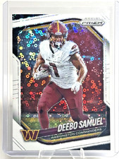 Deebo Samuel 2025 Panini Prizm White Disco Washington Commanders #133