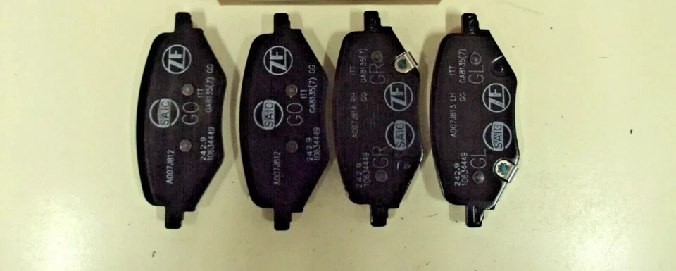 10634449 - Juego de pastillas de freno traseras originales MG HS OEM Foto 2 de 2