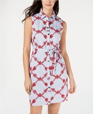 TOMMY Hilfiger Shirt Dress Size 6 NWT