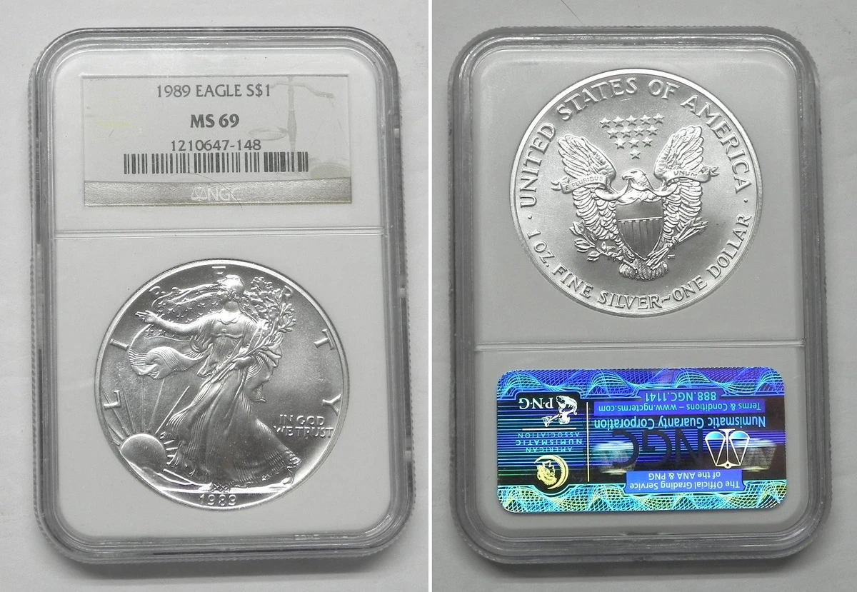 American Eagle 1989 Silver Bullion Coins for sale | eBay