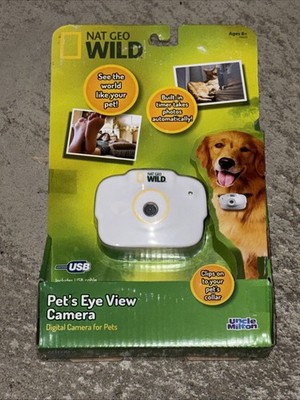 Dog Collar Pets Eye View Digital Camera For Pets Dogs Cats New Uncle Milton
