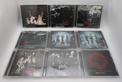 Versailles 9CDs ROSE DESTINY Phila ASCENDEAD MASTER Japan KAMIJO HIZAKI Lareine