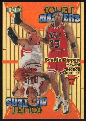 1997-98 Fleer Ultra Court Masters Scottie Pippen #14CM Chicago Bulls Case Hit SP