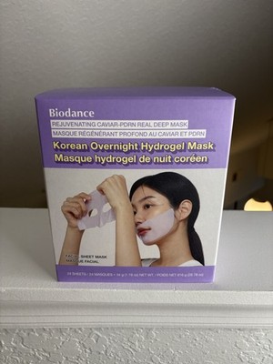 Biodance Korean Overnight Hydrogel Face Mask 23 Sheets Rejuvenating Caviar PDRN
