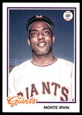 Monte Irvin 2022 Topps Archives #157 New York Giants MLB READ FREE SHIPPING