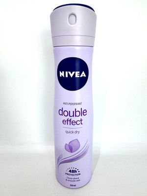 Nivea antiperspirant spray DOUBLE EFFECT 150ml/5 oz  FREE SHIP