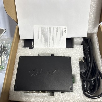 BV-Tech POE-SW802-DIN 8-Port Gigabit Ethernet PoE Switch SFP Uplink DIN Rail