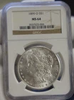1899 O US Morgan Silver Dollar $1 NGC MS64
