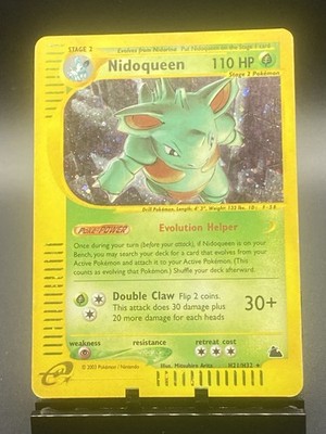 Nidoqueen H21/H32 Skyridge Holo Rare e-Reader LP