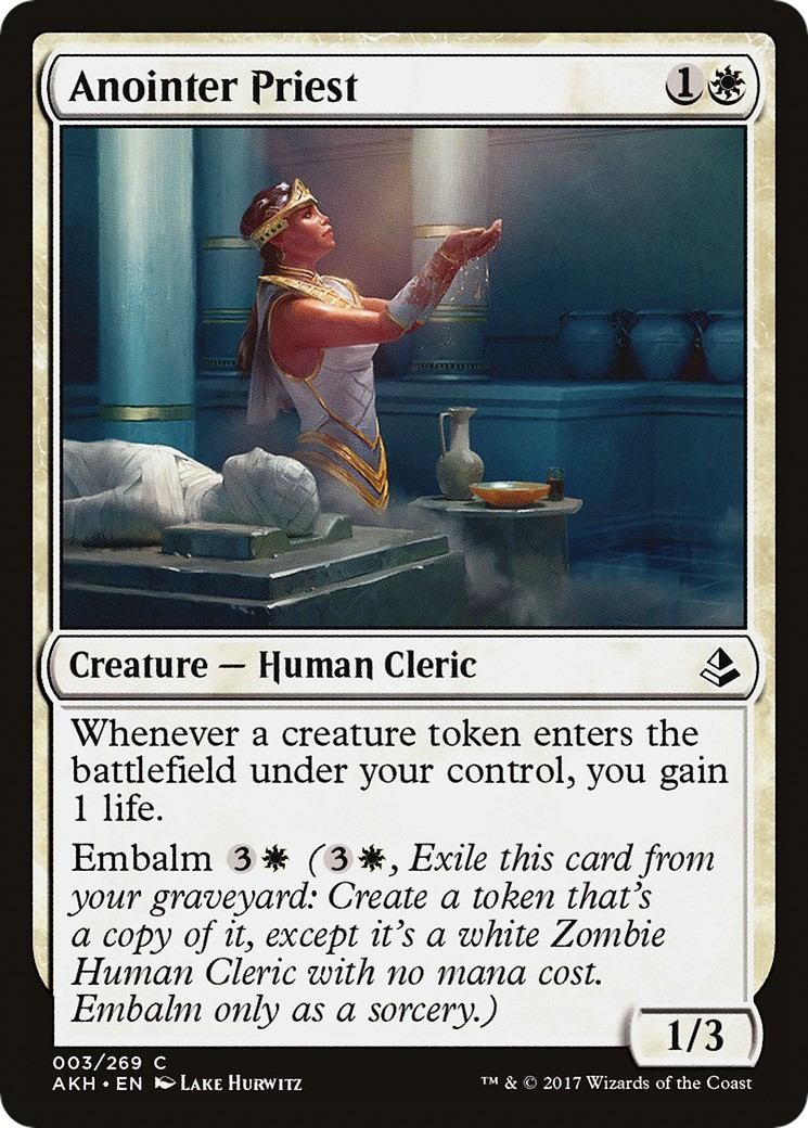LP - Anointer Priest [AKH - 3] Amonkhet