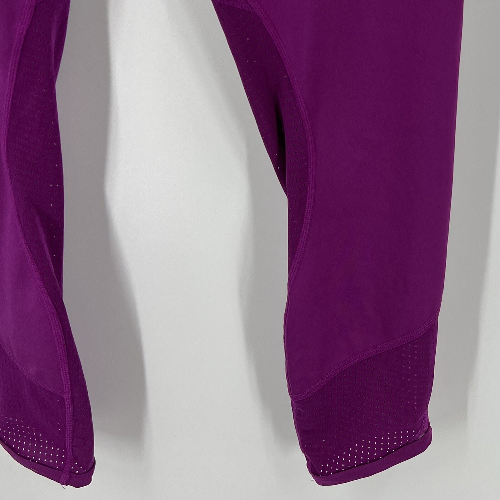 Fabletics Compression Leggings Size M Fuchsia Pin… - image 2
