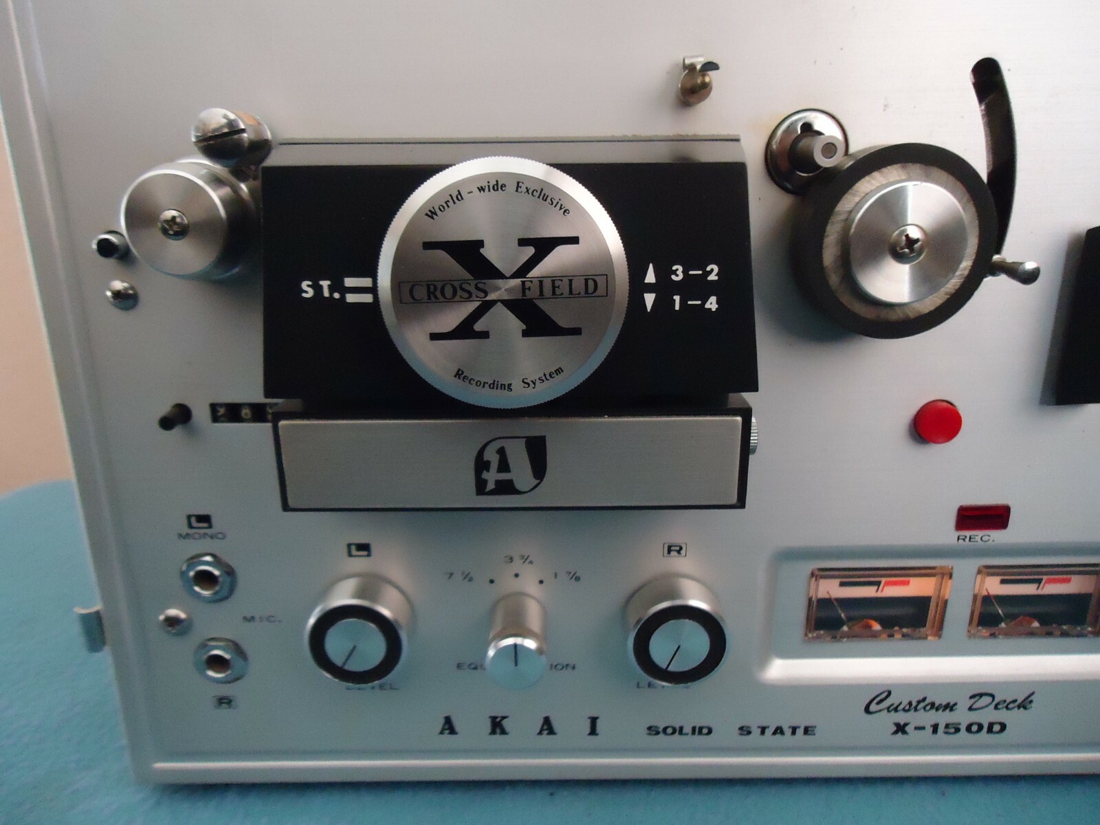 Akai X150D Cross Field Reel To Reel Tape Recorder, Made In Japan, See