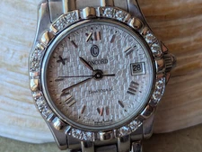 Women's Concord Saratoga SL 13-36-275 Quartz Watch w/Diamond Bezel,Orig Box
