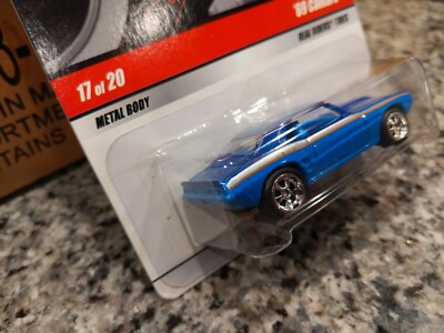 HOT WHEELS LARRY'S GARAGE Chase '69 CAMARO #17/20 BLUE With
