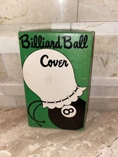 VINTAGE 1950 BALD HEAD OVER THE HILL BILLIARD BALL COVER GAG GIFT