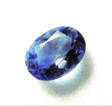 VERY NICE 7 x 5 mm .90cts avg OVAL CUT BRAZILIAN LONDON BLUE TOPAZ VS GRADE