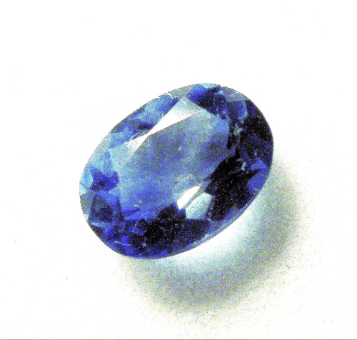 VERY NICE 7 x 5 mm .90cts avg OVAL CUT BRAZILIAN LONDON BLUE TOPAZ VS GRADE