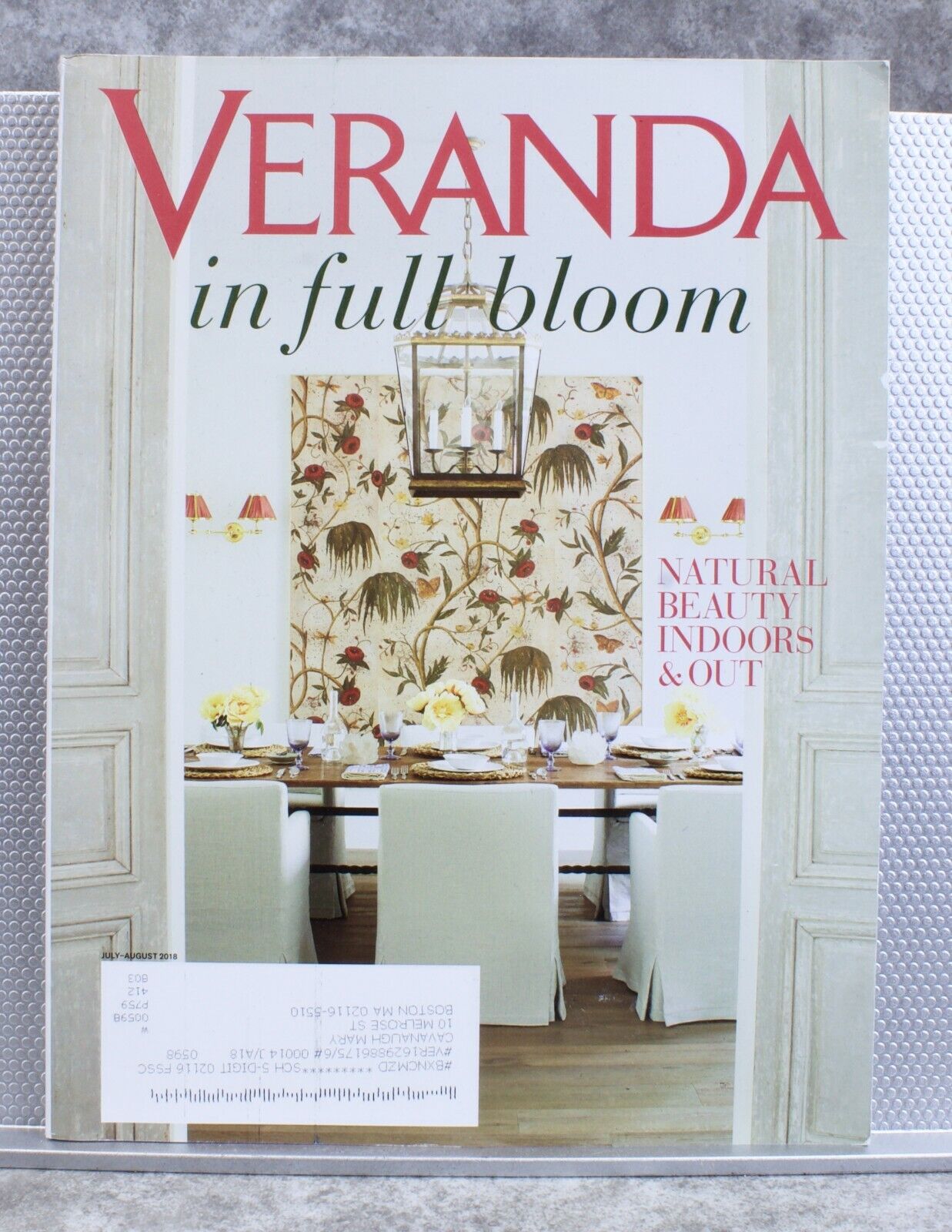 Veranda Magazine July August 2018 In Full Bloom