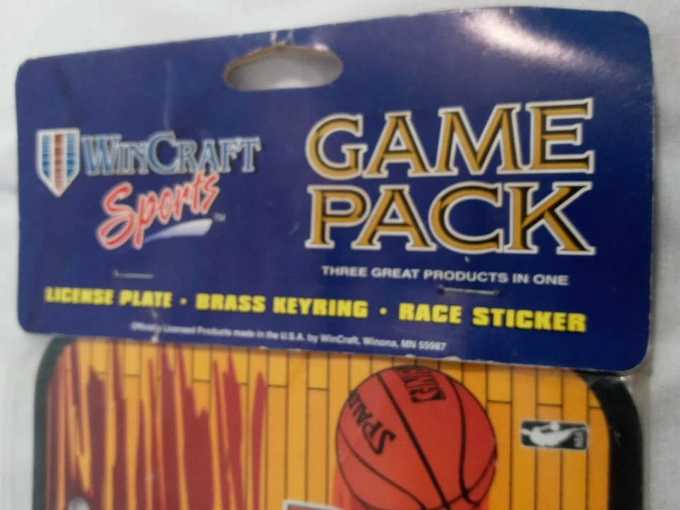 VTG Miami Heat NBA License Plate, Key Chain, Sticker- Wincraft Sports NOS - Image 3 of 4