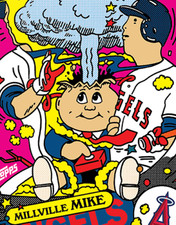 MIKE TROUT Ermsy Topps PROJECT 70 Card 357 🔥+BonusLabel🔥 Garbage Pail Kids GPK
