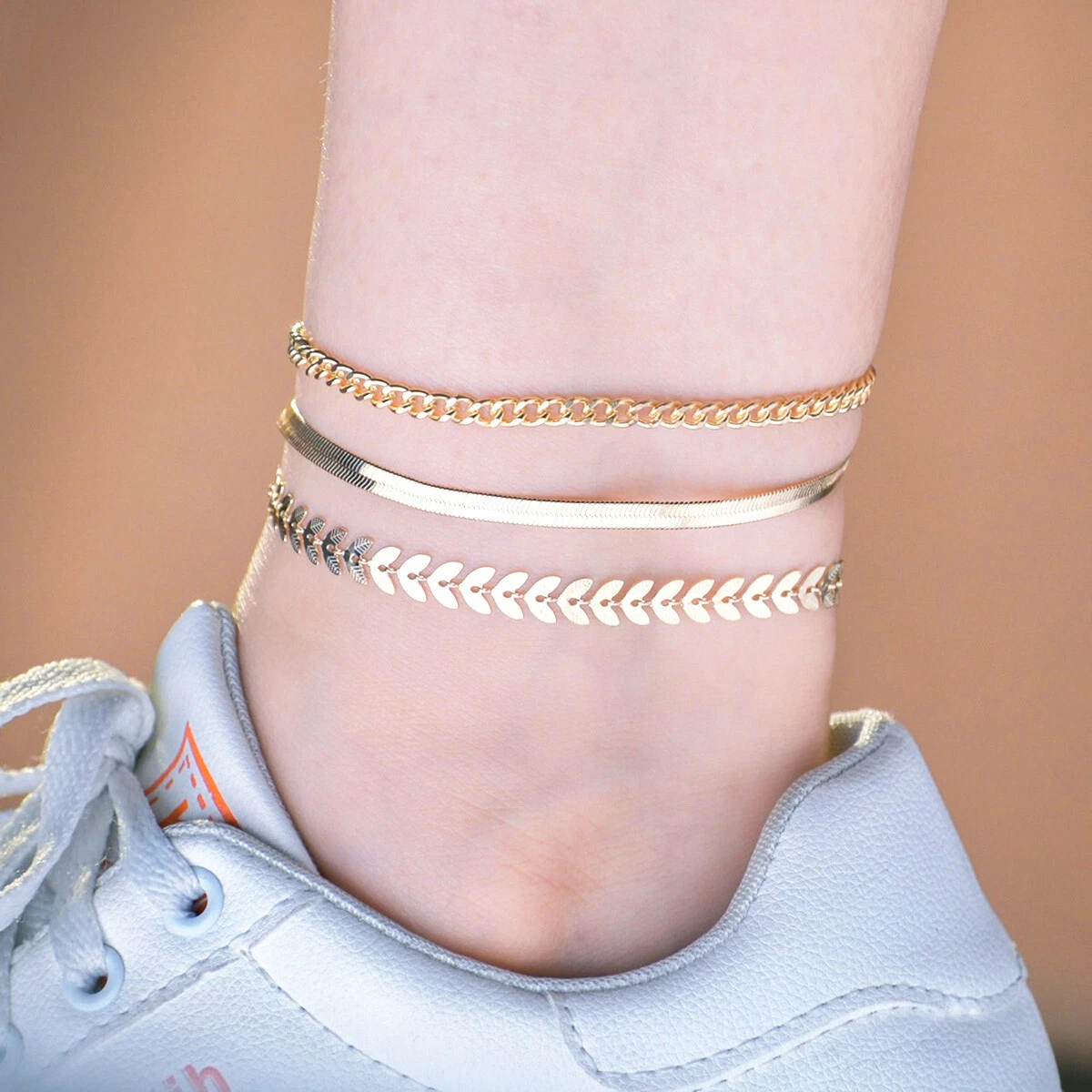 Gold clearance womens anklet