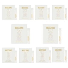 LOt of 10 Moschino Toy 2 EDP Eau De Parfum Samples Spray Vials 0.03 oz/1 ml Each