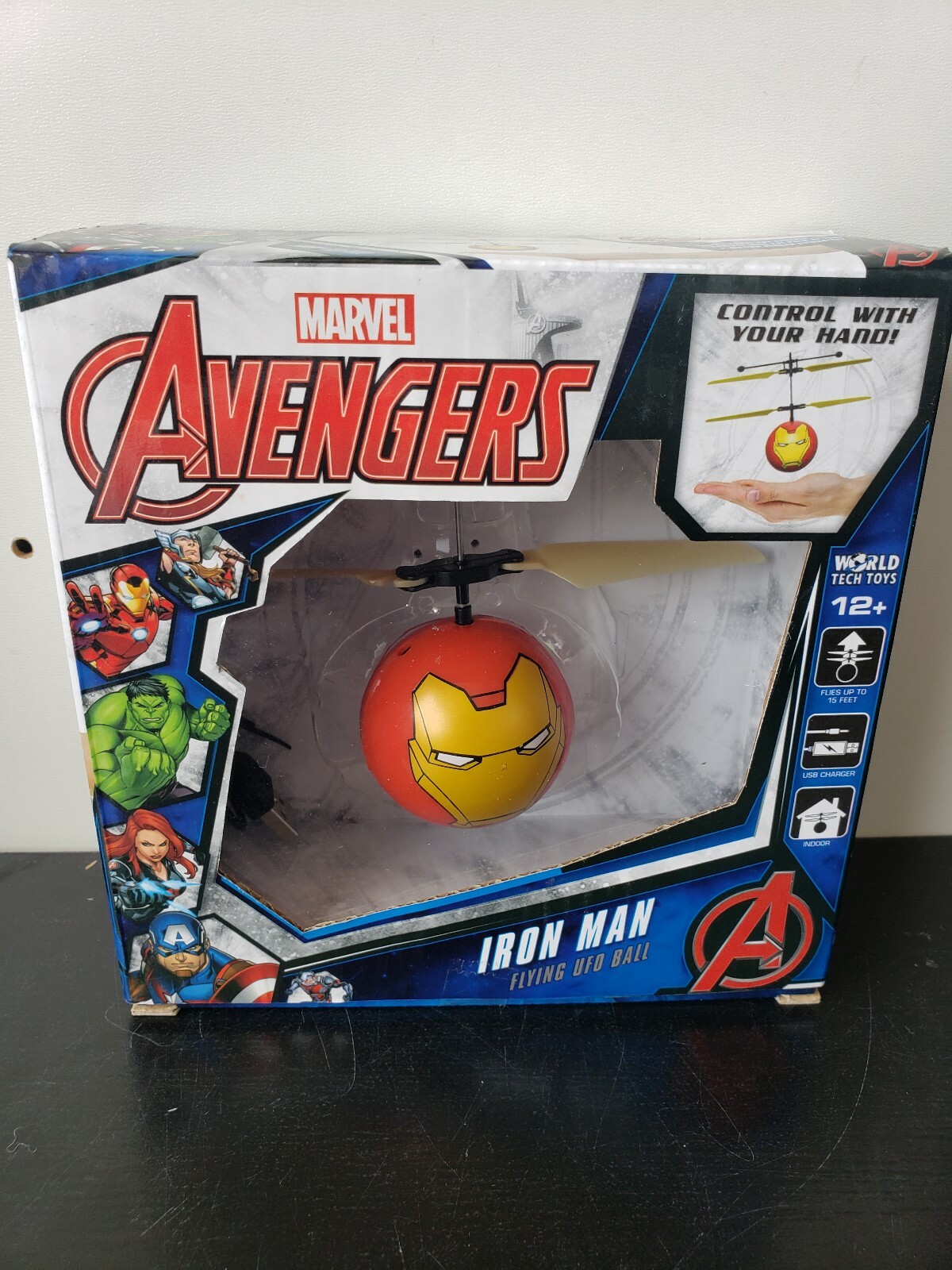 iron man flying ufo ball
