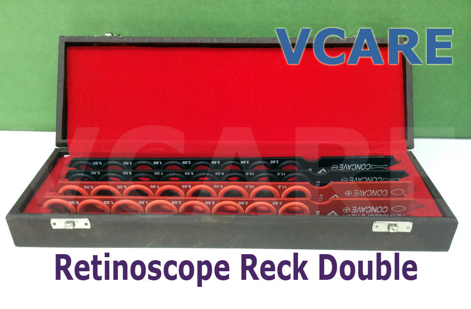 Optical Retinoscopy Rack Double for vision testing eBay