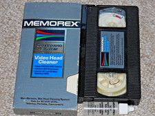 Memorex Video Head Cleaner Safeguard System