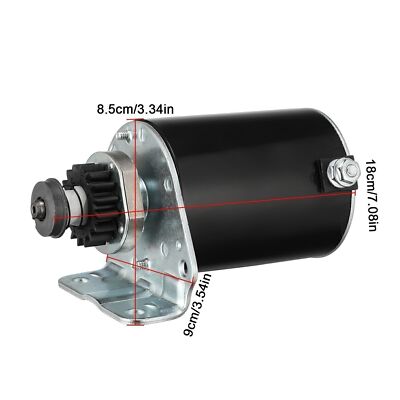 Anlasser Starter für Briggs & Stratton Motoren mit 16 Zahn Ritzel Motoranlasser