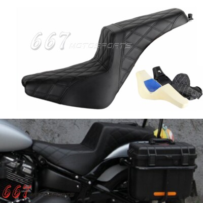 Club Style Gel Pad 2-Up Seat For Harley Softail Street Bob FXBB FXBBS 2018-2024