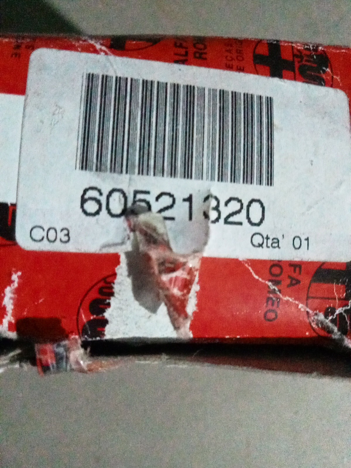 Testina Scatola Sterzo Anteriore Alfa Romeo 75 90 Alfetta Gt Giulietta Gtv RZ SZ