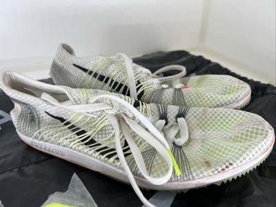 Nike Racing Matumbo Flywire White Mesh Lace Up Track Spike  display picture 3