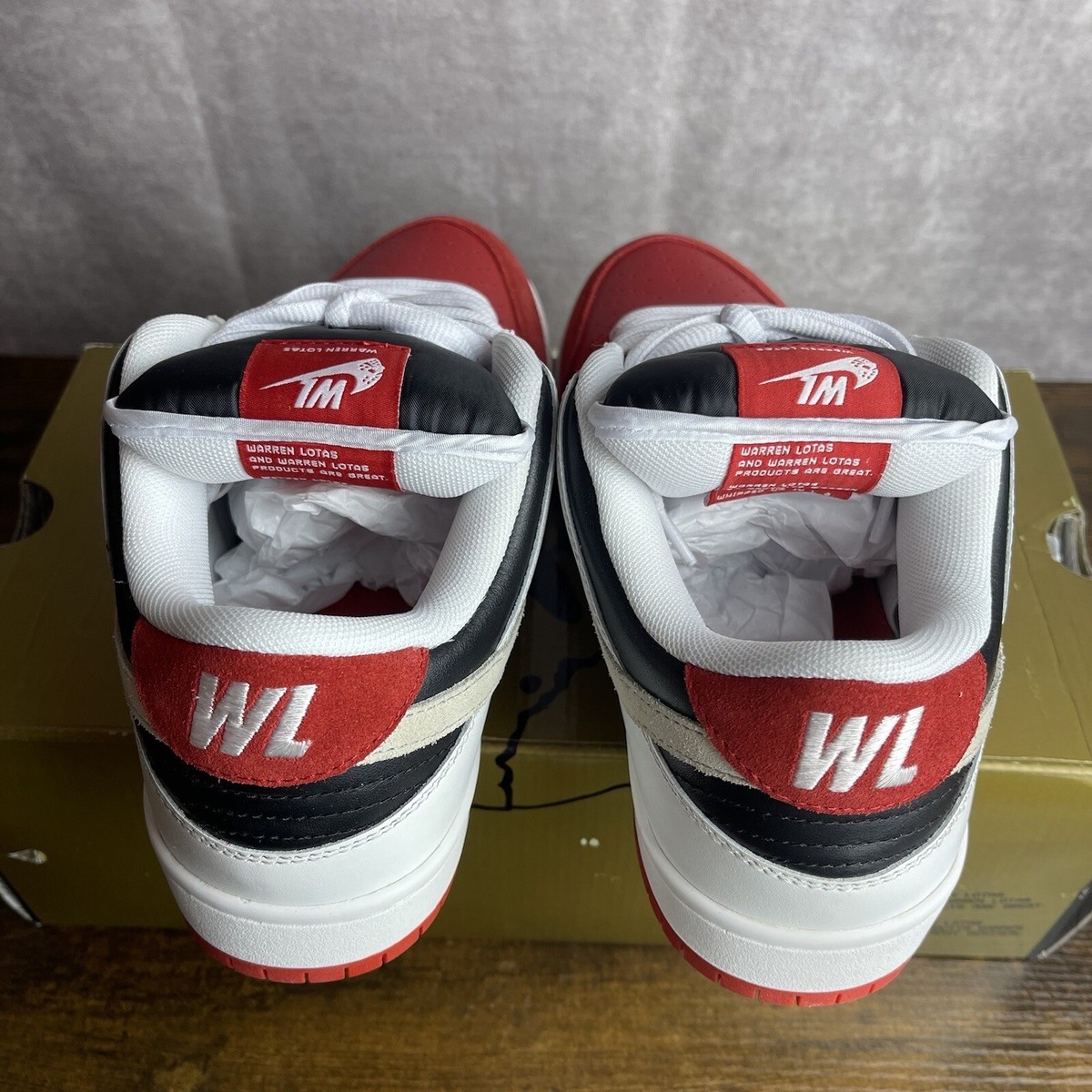 NEW Dunk Low SB Custom x Warren Lotas Jason Voorhees Size 6 NEW Dunk Low SB Custom x Warren Lotas Jason Voorhees Size 6