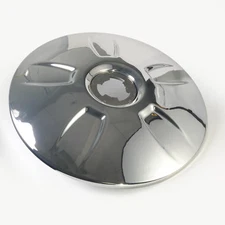 FlowBelow Aero Wheel Cover Panel,Chrome,Aerodynamic hub cap Tractor WCC-100-CHM