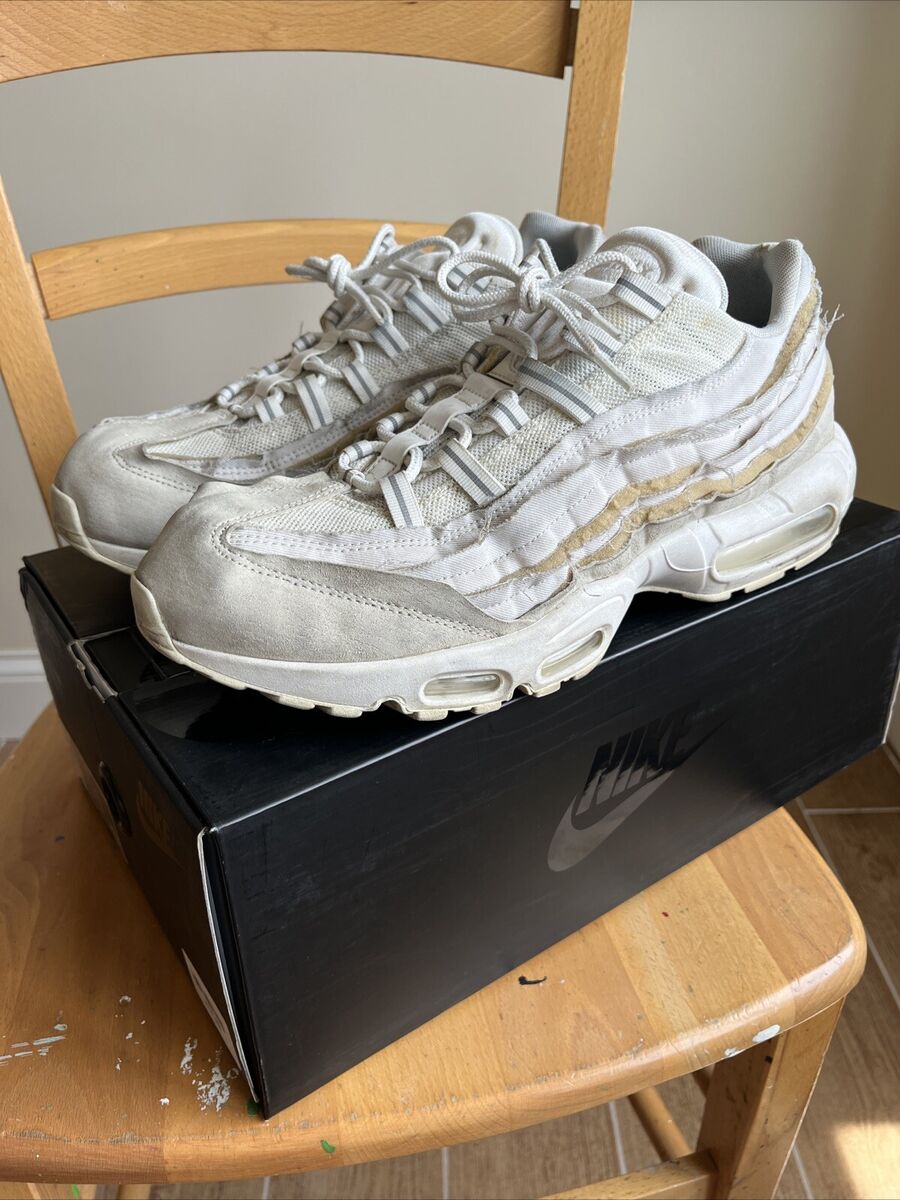 Size 14 - Nike Comme des Garçons x Air Max 95 White for sale Size 14 - Nike Comme des Garçons x Air Max 95 White for sale