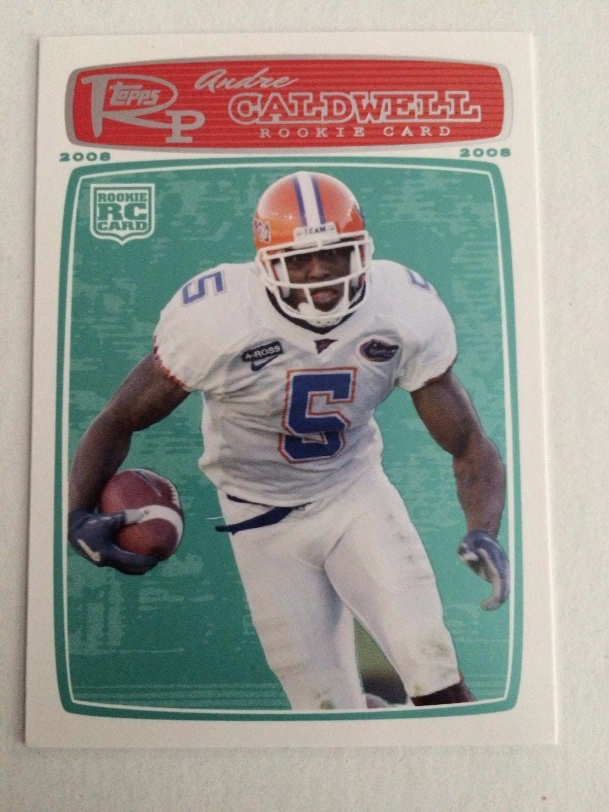 2008 Topps Rookie Progression #208 - Andre Caldwell - Florida Gators (RC)