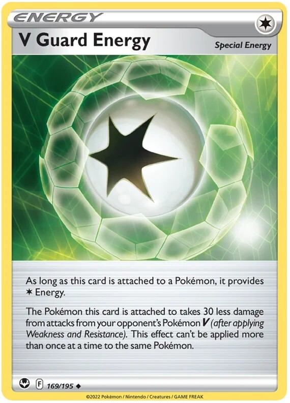 V Guard Energy Pokemon TCG Card 169/195