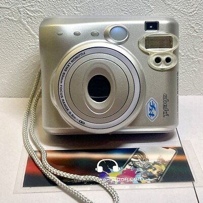 Instax Mini 50 Silver Instant Film Camera w/New Film Japan EX+ | eBay