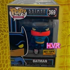 Funko POP! Heroes Batman #369 Batman Black Light Glow Hot Topic Exclusive!