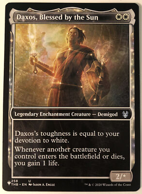 MTG Daxos, Blessed by the Sun Theros Beyond Death 258 Regular Uncommon