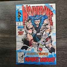 WOLVERINE NUMBER 48.  1ST SERIES. MARC SILVESTRI-COVER.  NOV. 1991. NM-